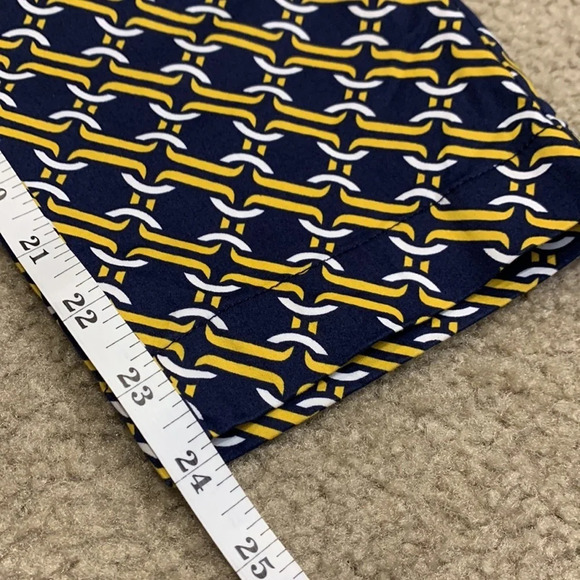 Boden Danby Pull-on chain print ankle stretch pants size 4P - Picture 14 of 15